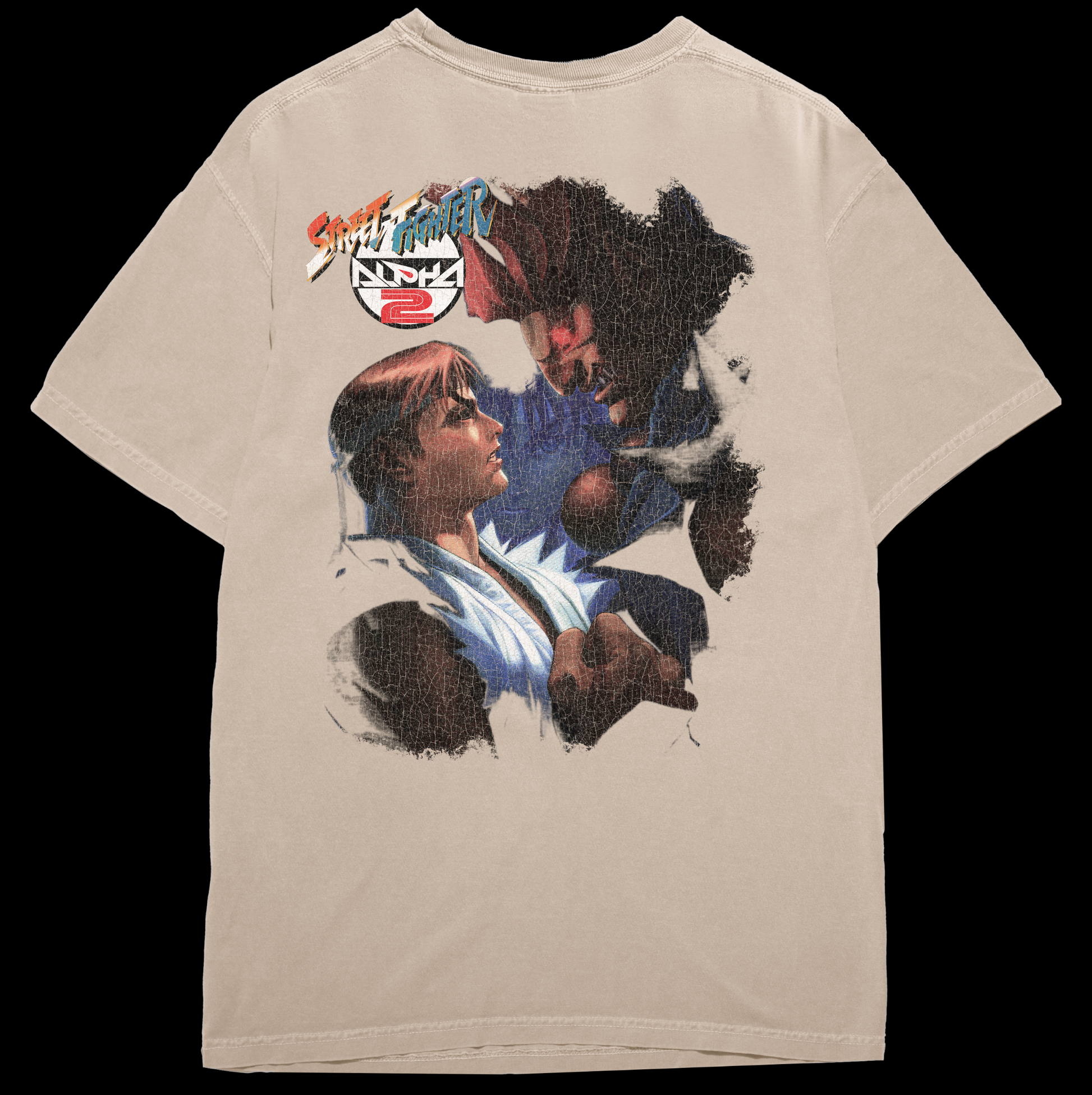 Street Fighter Alpha 2 Shirt - Ryu Akuma Promo Art