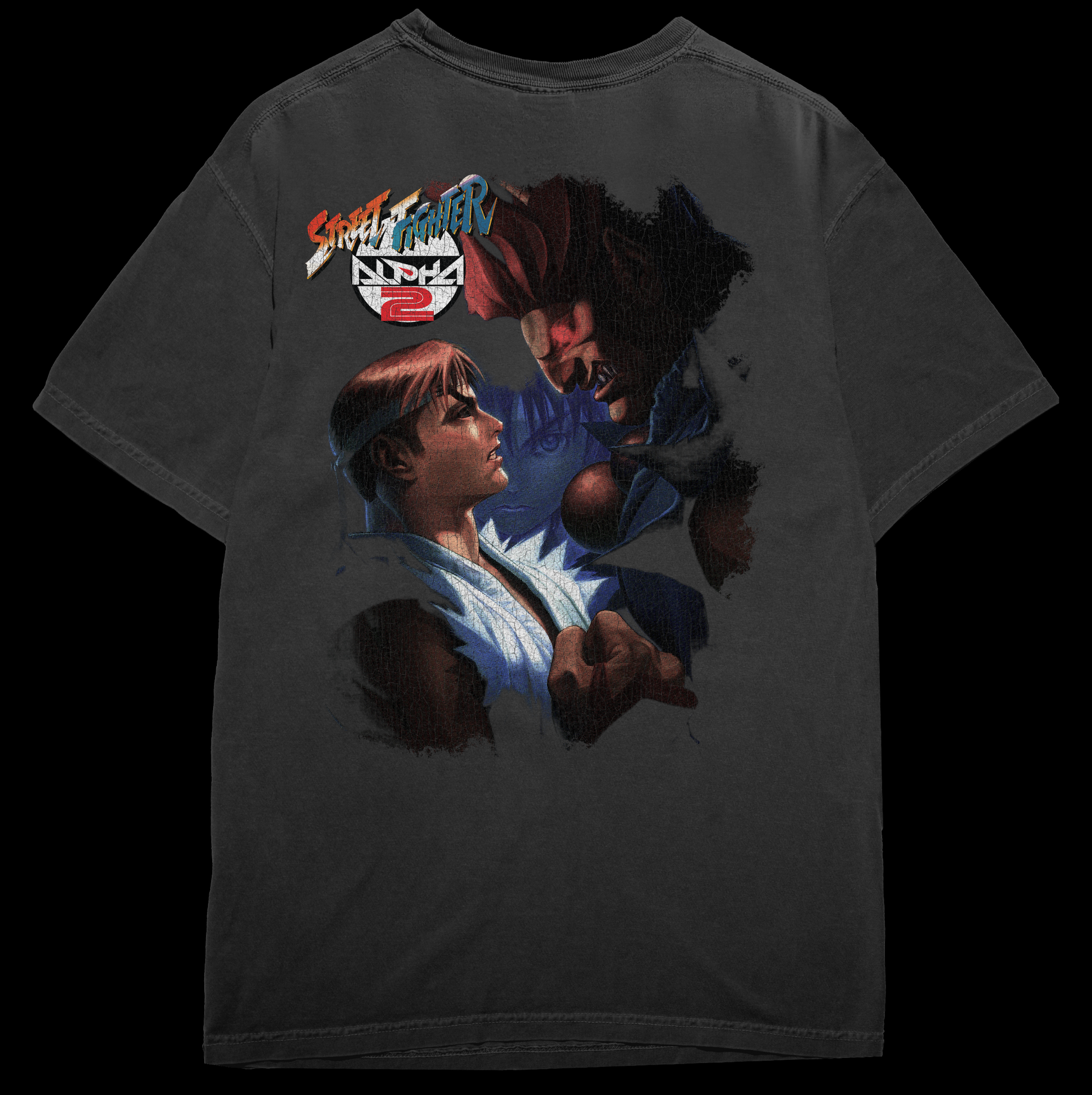 Street Fighter Alpha 2 Shirt - Ryu Akuma Promo Art