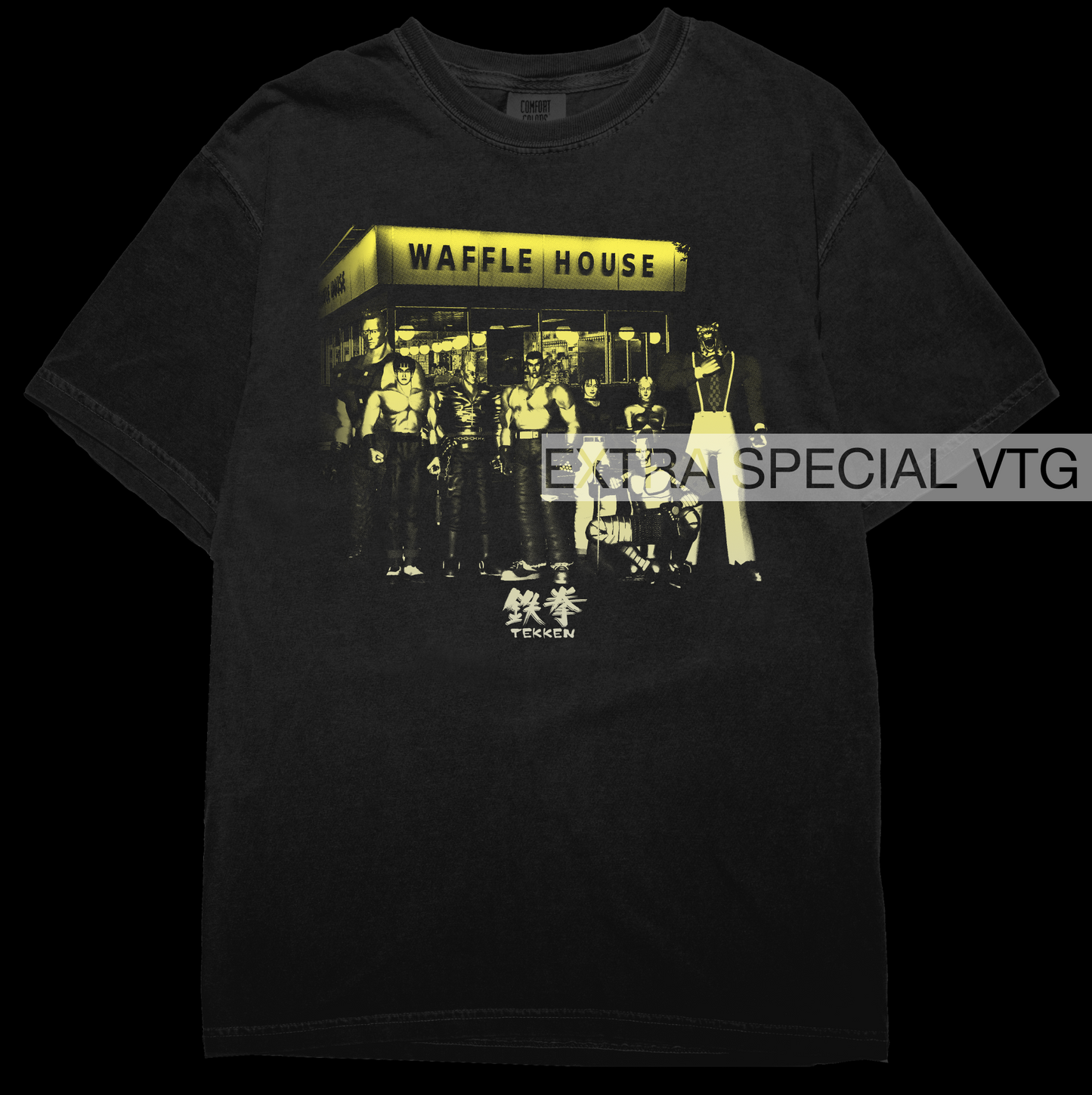 Tekken 2 x Waffle House Shirt